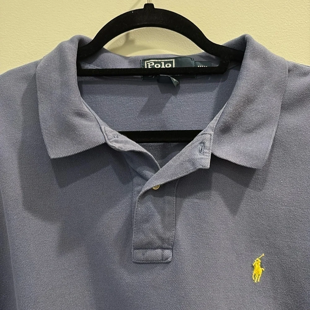 Polo Ralph Lauren - light purple short sleeve Polo Shirt. Size XXL